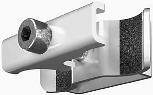 Picture of Arbonia Klemmhalter 60X25mm für RR AF - Art.-Nr.. ZB02810001