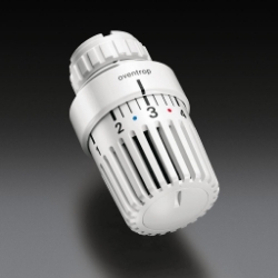 Picture of OVENTROP Thermostat „Uni LD“ 7-28 °C, * 1-5, Flüssig-Fühler, weiß, Art.Nr. : 1011472