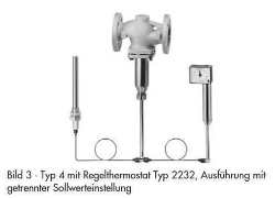 Picture of Samson Ventil Typ 2114, DN 65 mit Flanschanschluss, entlastet, Typenblatt T 2121,  Alt Art.Nr: 1084360, Art.Nr. : 5543899