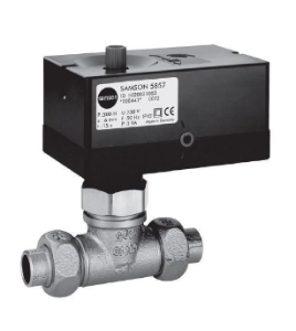 Picture of SAMSON Einsitz-Durchgangsventil Typ 3222 N, 1.6 m3/h, Typenblatt T 5867, DN 15, PN 16, 120 °C, 2372570
