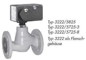 Picture of SAMSON Ventil Typ 3222, Flanschgehäuse Typenblatt T 5866, Sphäroguss, DN 32, 150°C, PN 25, 1176786