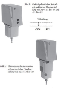 Picture of SAMSON Typ 3274-18 elektrohydraulisch, Typenblatt T 8340, 1088955