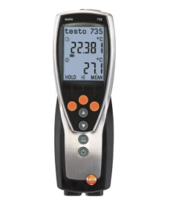 Picture of testo 735-2 - Temperaturmessgerät (3-Kanal) - Art.-Nr.: 0563 7352