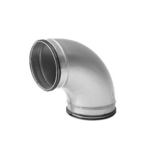 Picture of Lindab SAFE-Bogen gepresst - verzinkt DN 180, Typ: BU-V-180-90