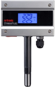 Picture of Rotronic HF132-WB1XD1XX - Feuchte und Temperatur Messumformer Raumversion mit Display