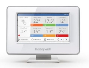 Picture of ATC928G3027 New mit WiFi Honeywell Resideo evohome+ Bediengerät evotouc