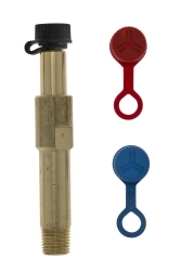 Bild von IMI Hydronic Engineering Messnippel 1/4" L=103 mm STAF/STAG, Art.Nr.: 52 179-609