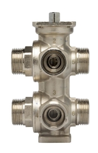 Bild von IMI Hydronic Engineering TA-6-Wege-Ventil DN 15, flachdichtend, Art.Nr.: 322203-13000