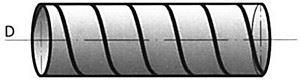 Picture of Spirorohr 100mm à 3m, Art.Nr. :  01905.701
