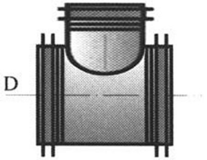 Picture of Spiro T-Abzweiger 90° Typ TCPU-V-80-80, Art.Nr. :  01905.870