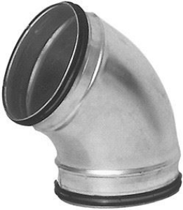 Picture of Spirobogen 60° mit Dichtung 125mm, Art.Nr. :  01905.722