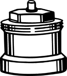 Picture of IMI Hydronic Engineering Spindel-Verlängerung, Kunststoff schwarz, L=30 mm, Art.Nr. : 2002-30.700