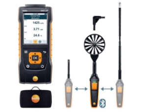 Picture of testo 440 delta P Strömungs-KombiSet 2 mit BT - Art.-Nr.: 0563 4410