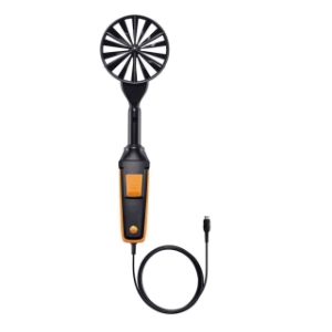 Picture of testo Zubehör - Flügelrad-Sonde (Ø 100 mm, digital) - inkl. Temperatursensor, kabelgebunden - Art-Nr.: 0635 9432
