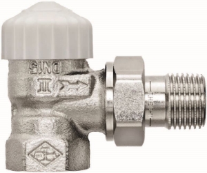 Picture of IMI Hydronic Engineering Thermostat-Ventilunterteil V-exakt II Eck DN 10 (Rp3/8"), Art.Nr. : 3711-01.000