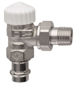 Picture of IMI Hydronic Engineering Thermostat-Ventilunterteil V-exakt II Eck 15 mm DN 15, Art.Nr. : 3717-15.000