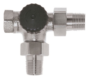 Picture of IMI Hydronic Engineering Thermostat-Dreiwege-Ventilunterteil links 1/2" Schraubnippel DN 15, Art.Nr. : 4151-02.000