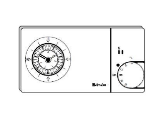 Picture of IMI Hydronic Engineering Thermostat P 230 V, mit analoger Schaltuhr, Art.Nr. : 1932-00.500
