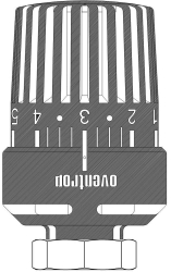 Picture of OVENTROP Thermostat „Uni LH“ 7-28 °C, 0 * 1-5, Flüssig-Fühler, antrazit, Art.Nr. : 1011467