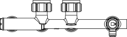 Picture of OVENTROP Inbetriebnahmeblock für "Multiblock T-RTL", Art.Nr. : 1184094