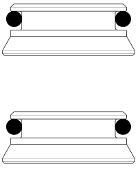 Picture of OVENTROP Einlegestück für „Multiflex F/Multiblock T/TF/Cocon QTZ“ als Set = 2 Stück, mit Konus, Art.Nr. : 1661100