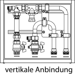 Picture of OVENTROP „Floorbox UV“ für verteilerlose, untere Anbindung von Flächenheizungen, Art.Nr. : 1022669