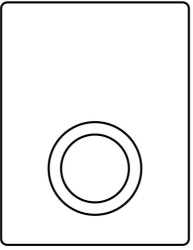 Picture of OVENTROP Abdeckplatte für „Unibox RTL/T/vario/plus“, weiß, Art.Nr. : 1022693