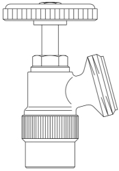 Picture of OVENTROP Entleerungs- und Füllwerkzeug für „Hycocon“ Strangarmaturen, Art.Nr. : 1061791