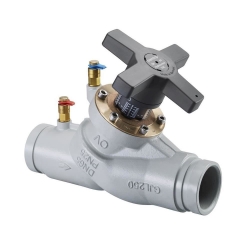 Picture of OVENTROP Strangregulierventil „Hydrocontrol VGC“ DN 80 Rollnut-Anschluss 88,9 mm, PN 25, GG25, Art.Nr. : 1063052