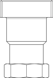 Picture of OVENTROP Adapter für „Cocon QTZ“, Dreh- auf Hubbewegung, Art.Nr. : 1149095
