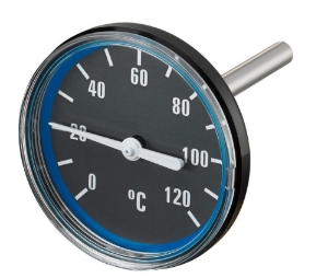 Picture of OVENTROP Thermometer für „Regumat“ und „Regusol“ DN 20, blau, Art.Nr. : 1351701