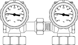 Picture of OVENTROP Absperreinrichtung DN 25 für „Regumat“, Art.Nr. : 1353181