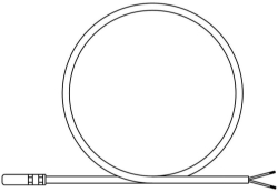 Picture of OVENTROP Temperaturfühler „Sensor LW TH“ PT 1000, für Kollektor, bis 180 °C, kurzzeitig bis 250 °C, Art.Nr. : 1369094