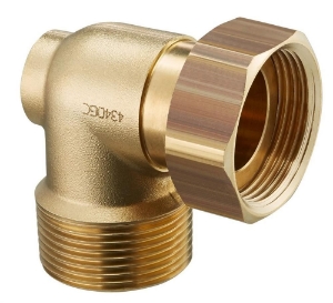Picture of OVENTROP Anschlusswinkel für Kesselverrohrung G 1  1/4 ÜM x R 1  1/4 AG, Art.Nr. : 1359043