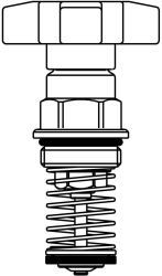 Picture of OVENTROP Ersatz-Oberteil „Aquastrom KFR“ DN 50, Rotguss, Art.Nr. : 4209516