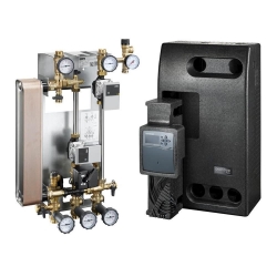 Picture of OVENTROP Wärmeübertragersystem „Regusol X-Duo 25“ 25 kW, mit Regler „Regtronic RX“, Wilo Yonos HE-Pumpen, Art.Nr. : 1361050