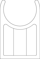 Picture of OVENTROP Wandhalterung für „Regusol“ Pumpenstrang, Art.Nr. : 1369081