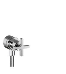Picture of AXOR Citterio Fixfit Stop Schlauchanschluss mit Abstellventil und Kreuzgriff, Art.Nr. 39883000