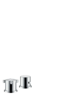 Picture of AXOR Citterio E 2-Loch Wannenrandarmatur mit Thermostat, Art.Nr. 36412000