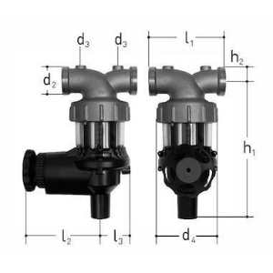 Picture of JRG CleanLine Filter, PN16, DN32 - Art.Nr. : 1870.032