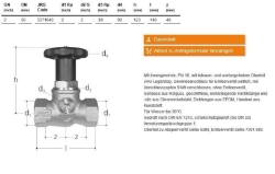 Picture of JRG Geradsitzventil LegioStop PN16, DN 50, GN 2" - Art.Nr. : 5371.640
