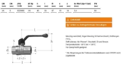 Picture of JRG Kugelhahn, DN 8 - Art.Nr. : 6020.080