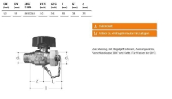Picture of JRG Kugel-Kesselhahn PN16 - Art.Nr. : 6010.240