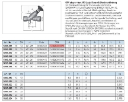 Picture of KRV absperrbar MT JRG LegioStop, PN 10, 54mm, DN50 - Art.Nr. : 5265.054