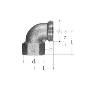 Picture of JRG Sanipex Bogen auf Verteiler, GN  (inch) :3∕4, Art.Nr. : 5564.320