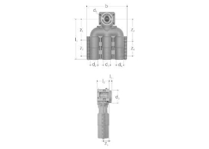 Picture of JRG Sanipex Dose 3-fach 90°, d-d-d 16 ‐ 20 ‐ 16(mm), Art.Nr. : 5405.200