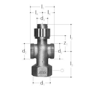 Picture of JRG Sanipex Kreuz für Verteiler, d (mm): 20, Art.Nr. : 5428.220
