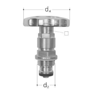 Picture of JRG Sanipex Oberteil mit Handrad,GN(inch): 1∕2, DN(mm): 15, Art.Nr. : 5340.240