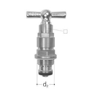 Picture of JRG Sanipex Oberteil mit Knebelgriff, GN (inch): 1∕2, Art.Nr. : 5341.240