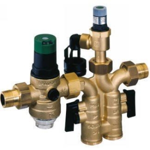 Picture of Honeywell Resideo Sicherheitsgruppe SG160SD mit Druckminderer, Messing AA, 3/4 ",  Art.Nr. : SG160SD-3/4AA